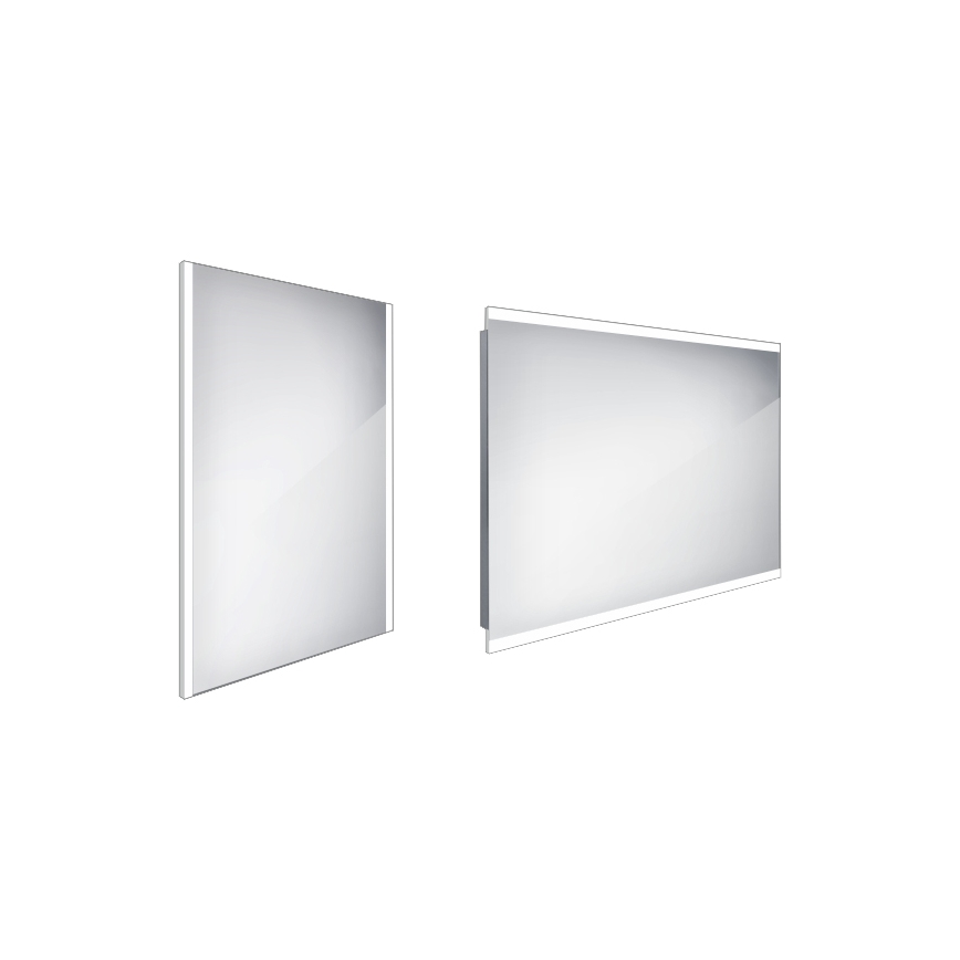 NIMCO ZP 11002 - LED spejl med lys LED/24W/230V 6500K 80x60 cm IP44