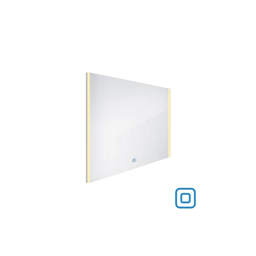 NIMCO ZP 11003V - LED badeværelsesspejl med lys dæmpbart LED/21W/230V 3000-6500K 70x80 cm IP44