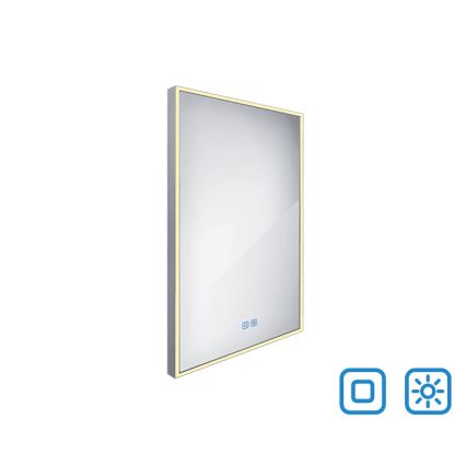 NIMCO ZP 13001VX - LED badeværelsesspejl med lys dæmpbart LED/35W/230V 3000-6500K 70x50 cm IP44