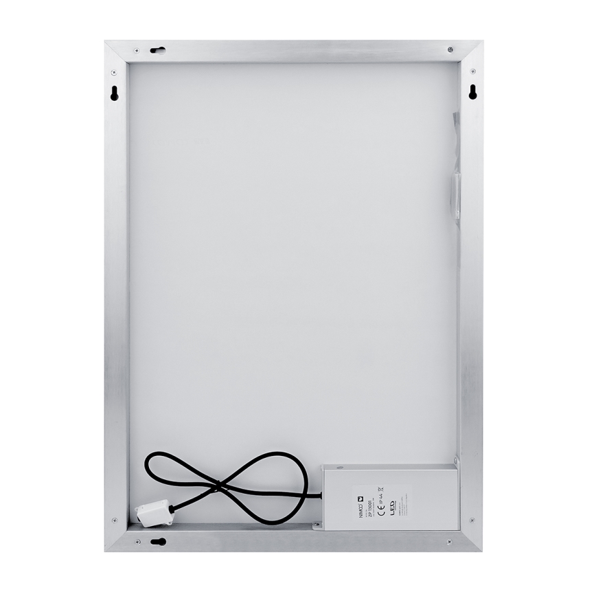 NIMCO ZP 13002VX - LED badeværelsesspejl med lys dæmpbart LED/41W/230V 3000-6500K 80x60 cm IP44