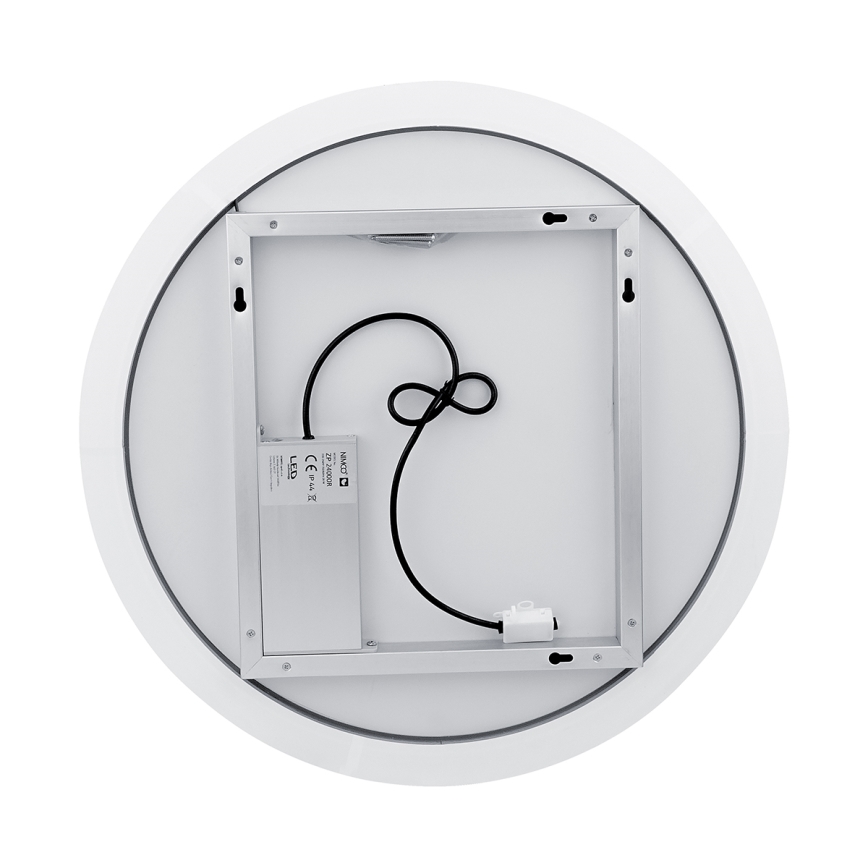 NIMCO ZP 26000RVX - LED badeværelsesspejl med lys dæmpbart LED/26W/230V 3000-6500K diameter 60 cm IP44