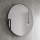 NIMCO ZPC 31001RVX-90 - LED badeværelsesspejl med lys dæmpbart LED/22W/230V 3000-6500K diameter 70 cm mat sort IP44
