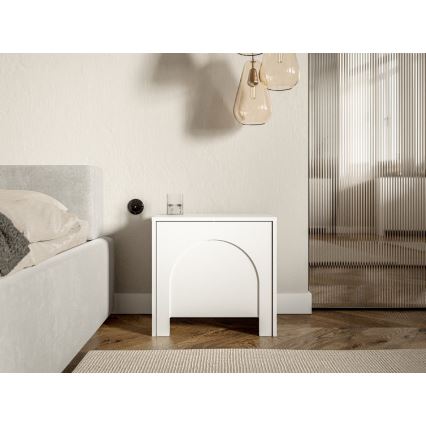 NIO natbord hvid