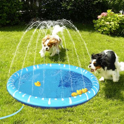 Nobleza - Hundepool med vandfontæne, Ø 1 m