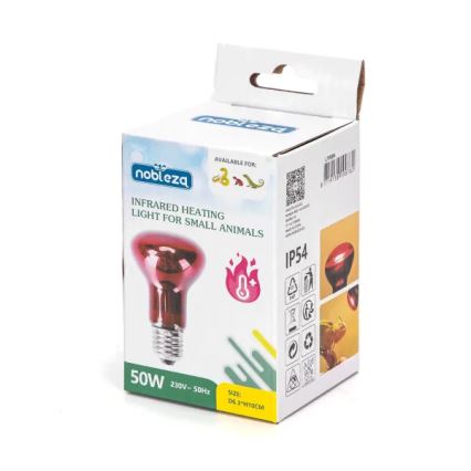 Nobleza - Infrarød pære til terrarier E27/50W230V IP54