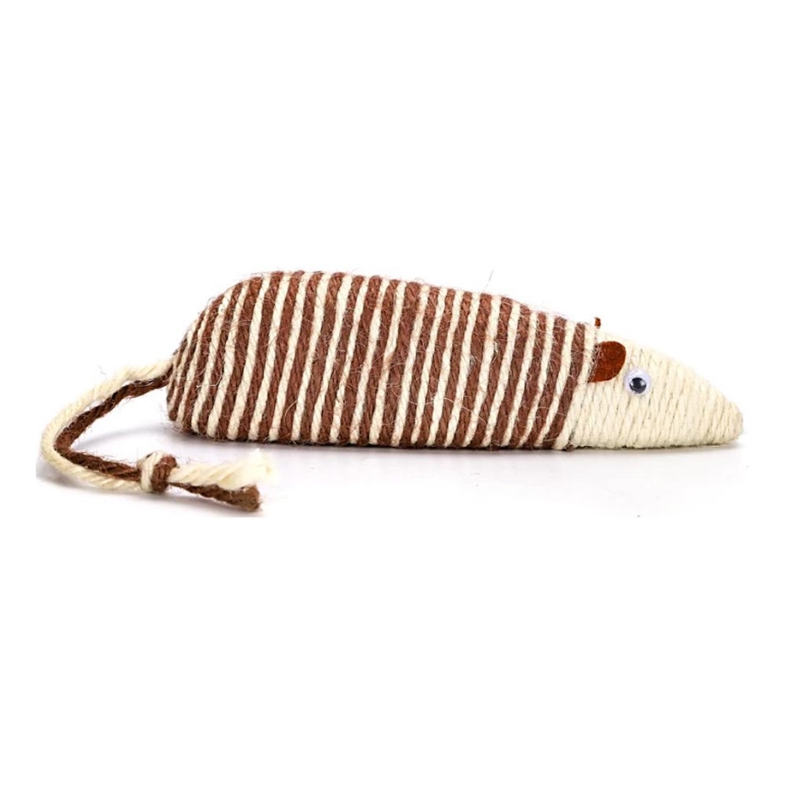 Nobleza - Kattelegetøj 6x21cm mus