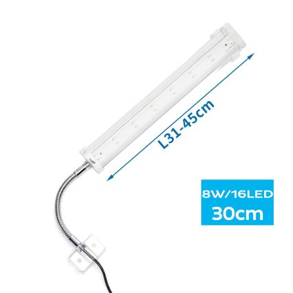 Nobleza - LED Akvariebelysning LED/8W/230V IPX7 30 cm