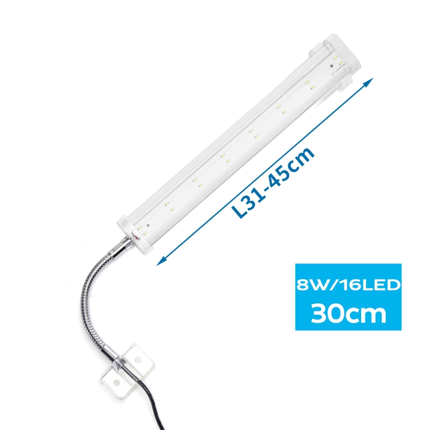 Nobleza - LED Akvariebelysning LED/8W/230V IPX7 30 cm
