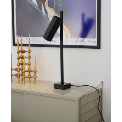 Nordlux - Bordlampe ALANIS 1xGU10/15W/230V sort
