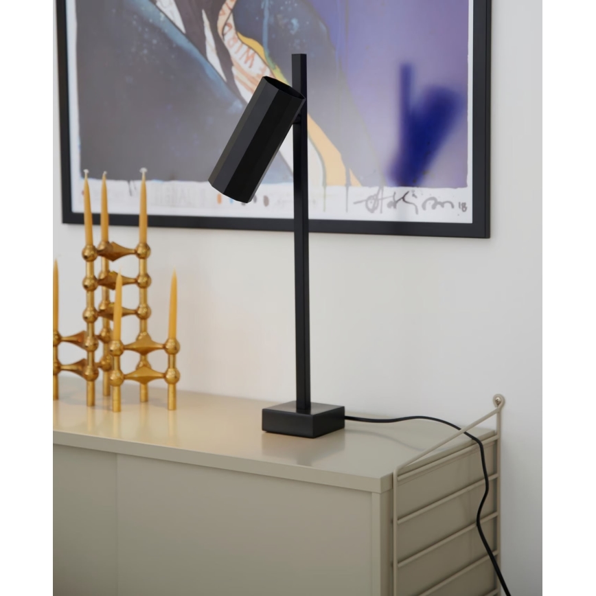 Nordlux - Bordlampe ALANIS 1xGU10/15W/230V sort