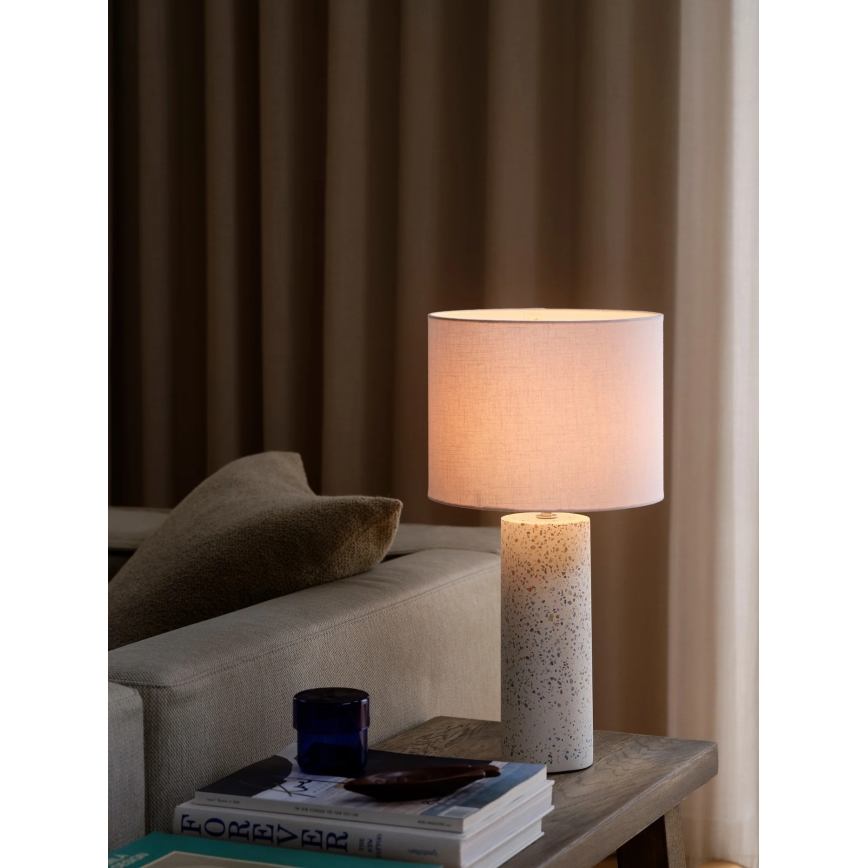 Nordlux - Bordlampe ANTIGA 1xE27/60W/230V hvid