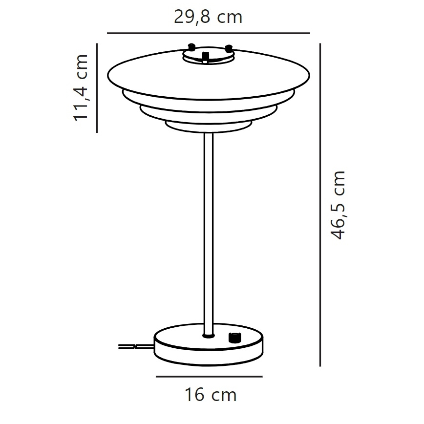 Nordlux - Bordlampe BRETAGNE 1xG9/25W/230V hvid