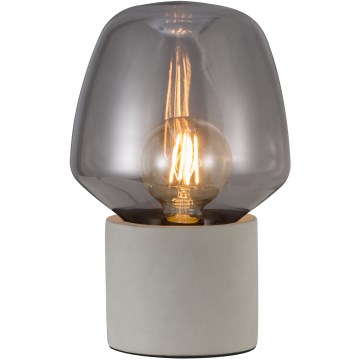 Nordlux - Bordlampe CHRISTINA 1xE27/25W/230V beton/sort