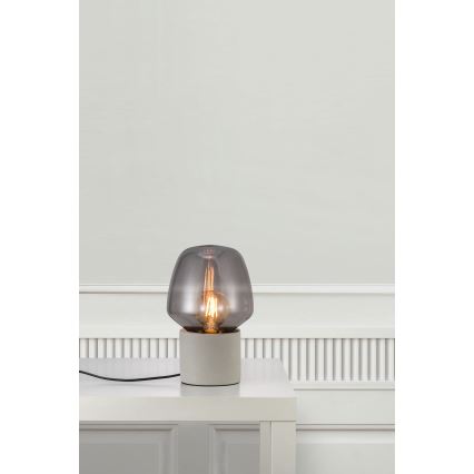 Nordlux - Bordlampe CHRISTINA 1xE27/25W/230V beton/sort