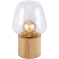 Nordlux - Bordlampe CHRISTINA 1xE27/25W/230V gummitræ