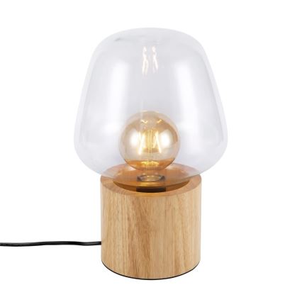 Nordlux - Bordlampe CHRISTINA 1xE27/25W/230V gummitræ