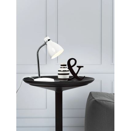 Nordlux - Bordlampe CYCLONE 1xE14/15W/230V hvid