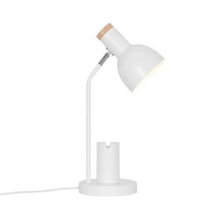 Nordlux - Bordlampe DEVONE 1xE27/15W/230V hvid