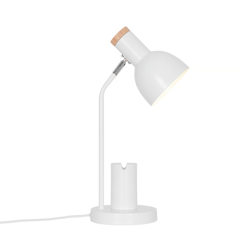 Nordlux - Bordlampe DEVONE 1xE27/15W/230V hvid