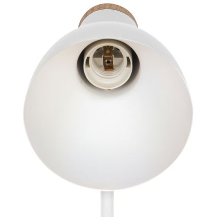 Nordlux - Bordlampe DEVONE 1xE27/15W/230V hvid