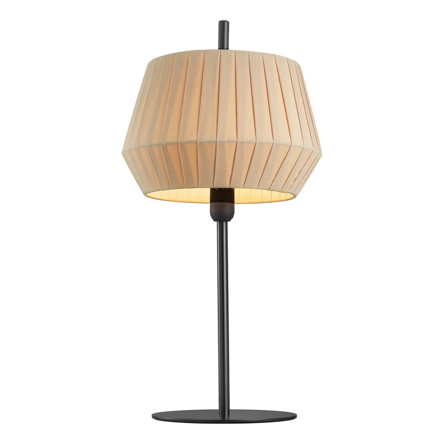 Nordlux - Bordlampe DICTE 1xE14/40W/230V beige/sort