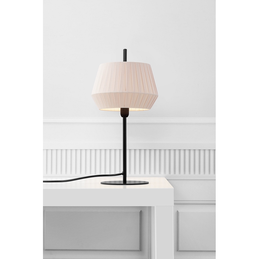 Nordlux - Bordlampe DICTE 1xE14/40W/230V beige/sort