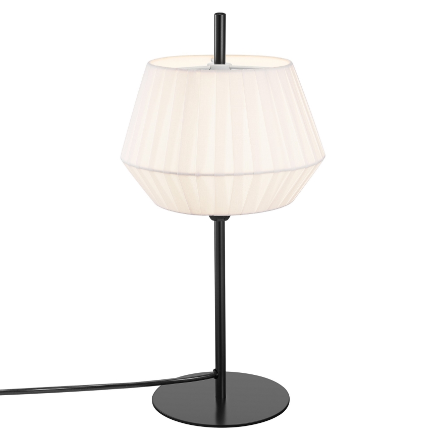 Nordlux - Bordlampe DICTE 1xE14/40W/230V hvid/sort