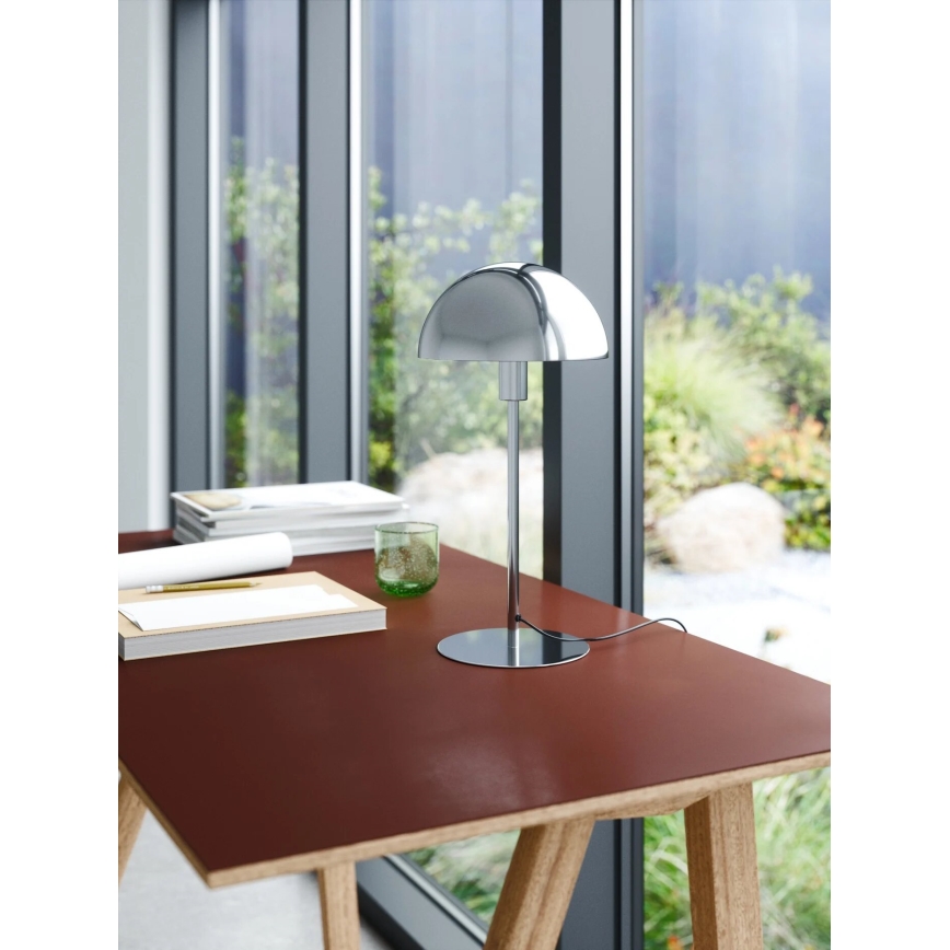 Nordlux - Bordlampe ELLEN 1xE14/40W/230V skinnende krom
