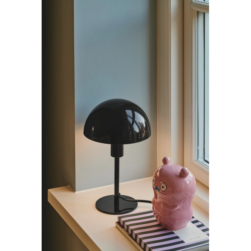 Nordlux - Bordlampe ELLEN 1xE14/40W/230V sort