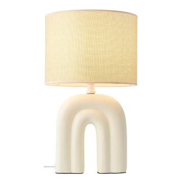 Nordlux - Bordlampe HAZE 1xE27/40W/230V beige