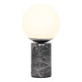Nordlux - Bordlampe LILLY 1xE14/25W/230V marmor/grå