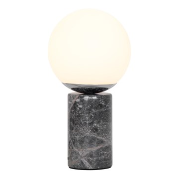 Nordlux - Bordlampe LILLY 1xE14/25W/230V marmor/grå