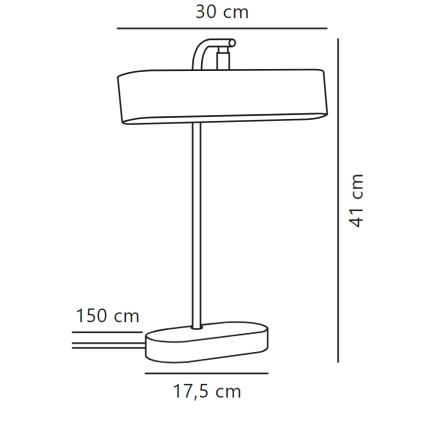 Nordlux - Bordlampe MERLIN 2xG9/5W/230V sort