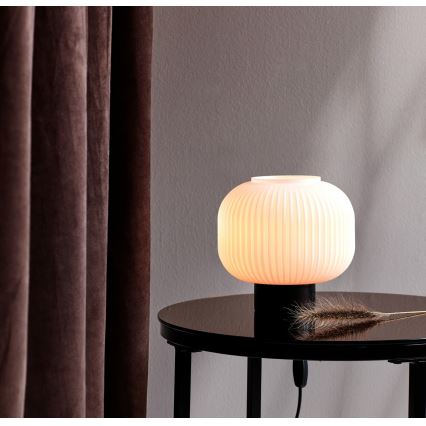 Nordlux - Bordlampe MILFORD 1xE27/40W/230V sort