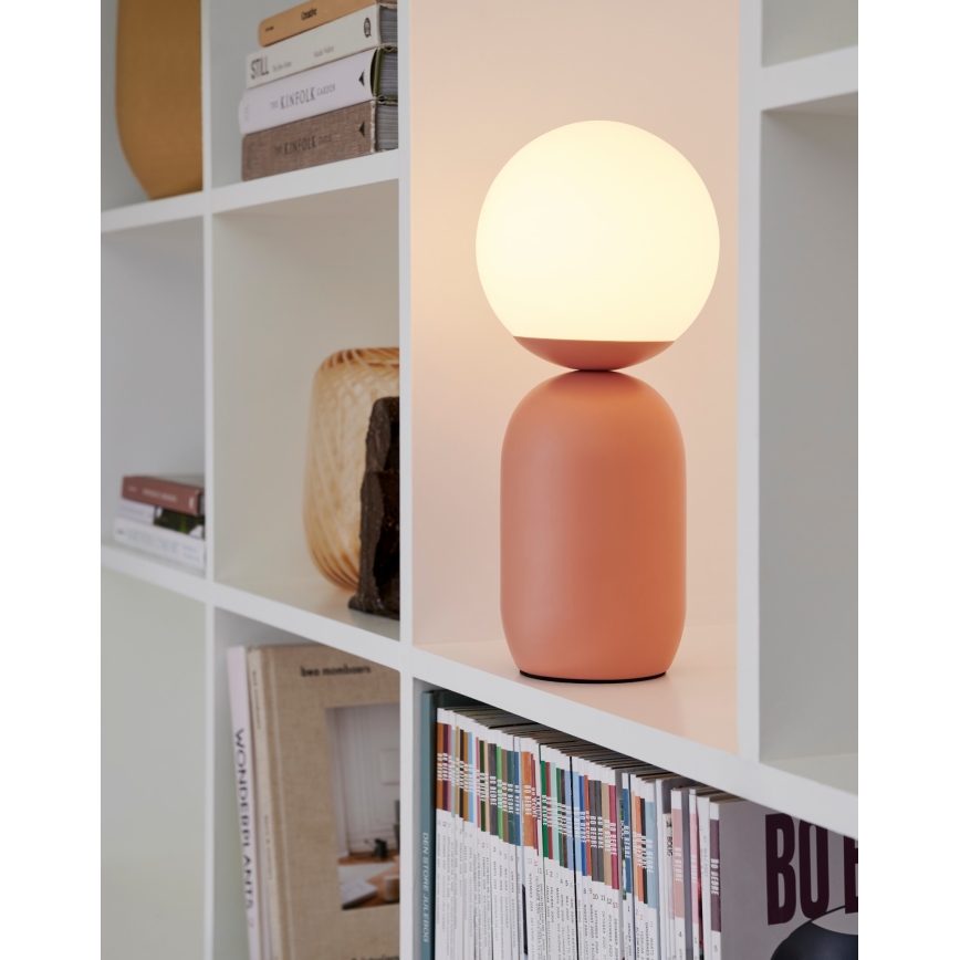 Nordlux - Bordlampe NOTTI 1xE14/25W/230V brun