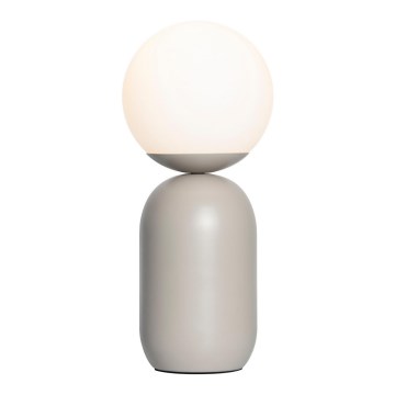 Nordlux - Bordlampe NOTTI 1xE14/25W/230V grå