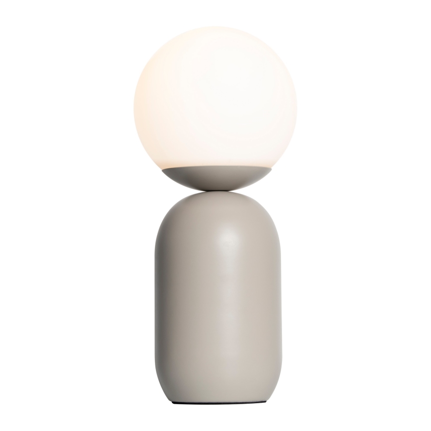Nordlux - Bordlampe NOTTI 1xE14/25W/230V grå