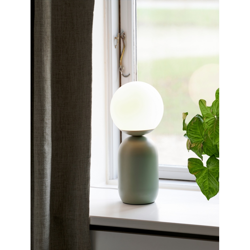 Nordlux - Bordlampe NOTTI 1xE14/25W/230V grøn