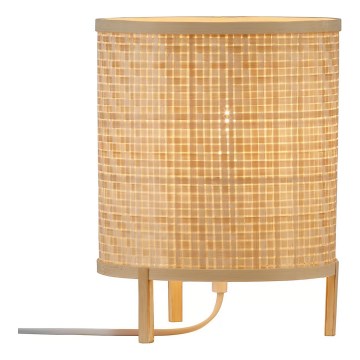 Nordlux - Bordlampe TRINIDAD 1xE27/15W/230V bambus