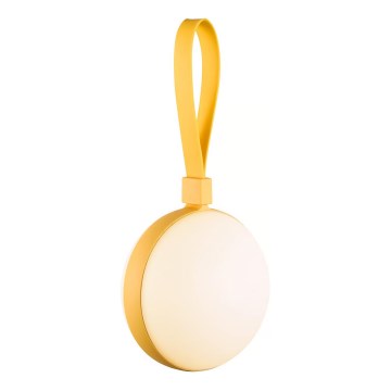 Nordlux - Bærbar LED lampe genopladelig LED/1W/3,7V IP54 gul
