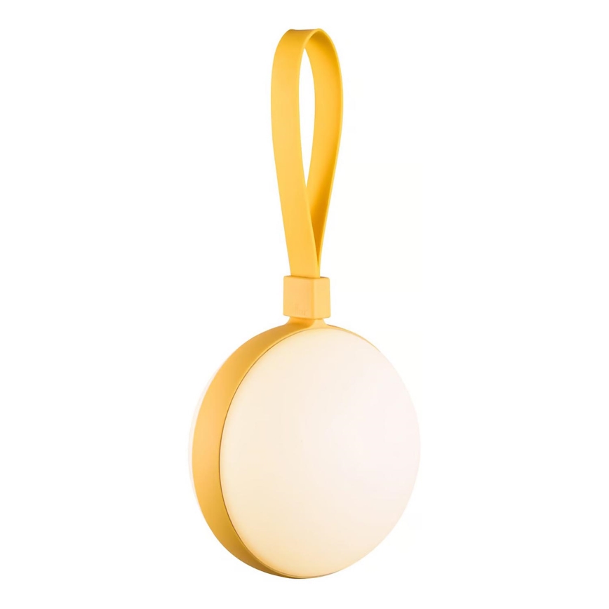 Nordlux - Bærbar LED lampe genopladelig LED/1W/3,7V IP54 gul