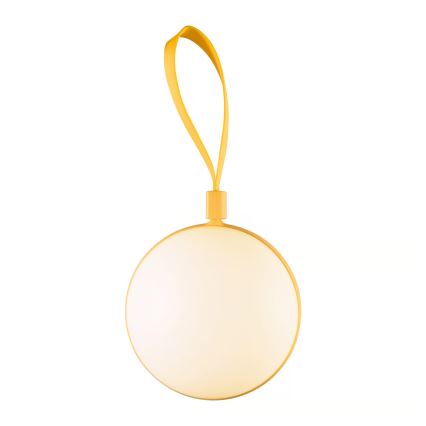 Nordlux - Bærbar LED lampe genopladelig LED/1W/3,7V IP54 gul