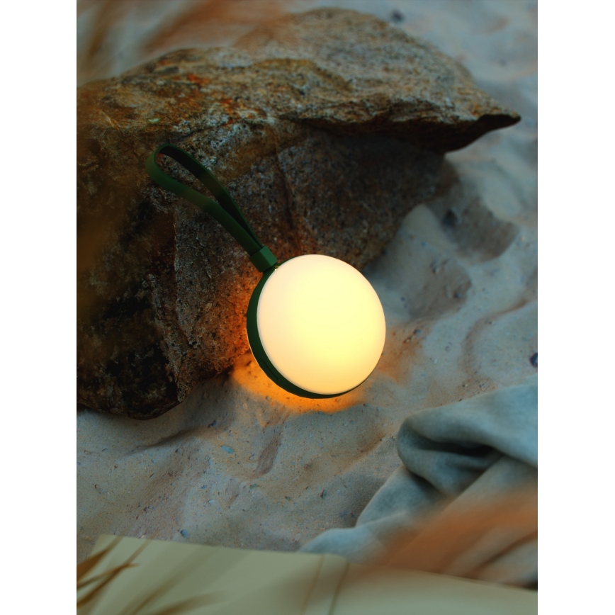 Nordlux - Bærbar LED udendørslampe dæmpbar BRING TO-GO LED/1W/3,7V IP54 1500 mAh grøn
