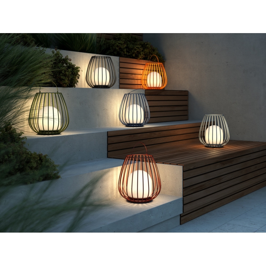 Nordlux - Bærbar LED udendørslampe dæmpbar JIM TO-GO LED/3W/3,7V IP54 5000 mAh sort