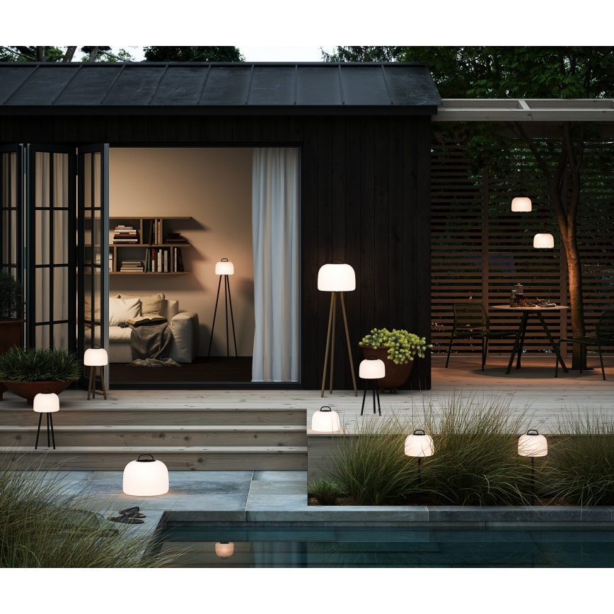 Nordlux - Bærbar LED udendørslampe dæmpbar  KETTLE TO-GO LED/4,8W/3,7V 2x2200 mAh IP65