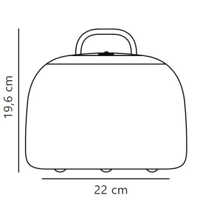 Nordlux - Bærbar LED udendørslampe dæmpbar  KETTLE TO-GO LED/4,8W/3,7V 2x2200 mAh IP65