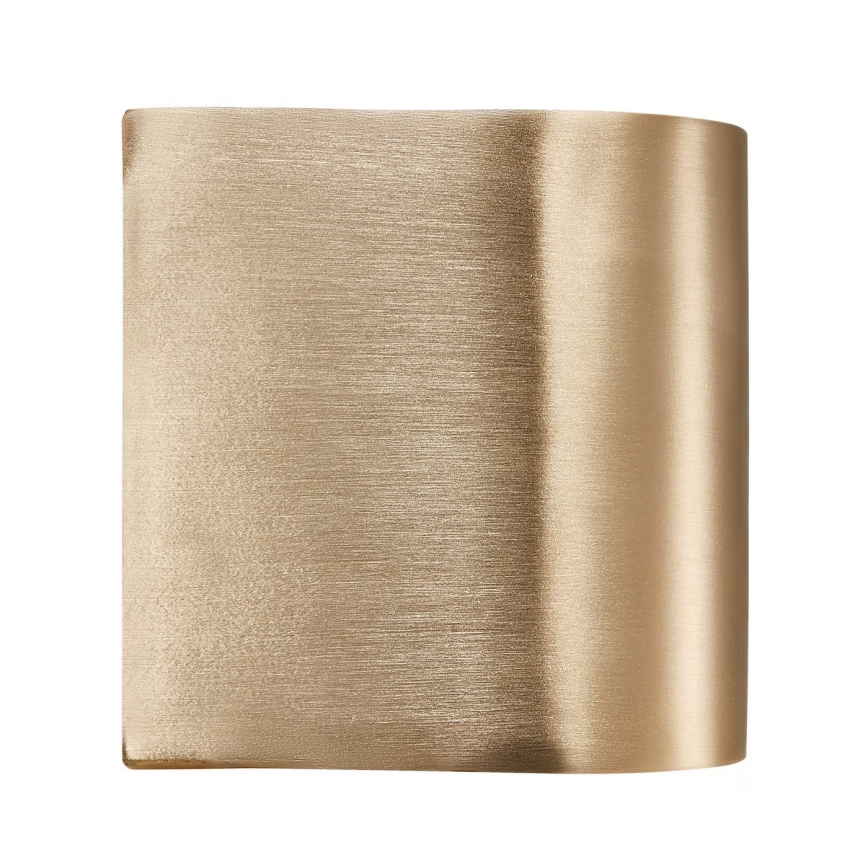 Nordlux - CANTO LED udendørs væglampe 2xLED/5,5W/230V IP44 guld