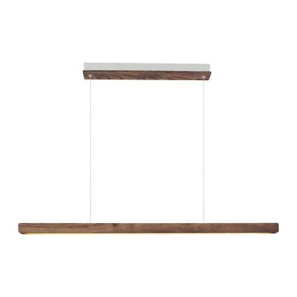 Nordlux - LED dæmpbar pendel på wire ILGAS LED/47W/230V 3000K brun/ask 115 cm