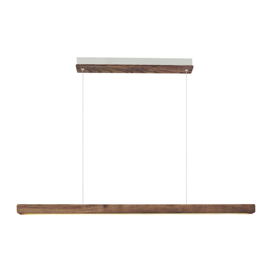 Nordlux - LED dæmpbar pendel på wire ILGAS LED/47W/230V 3000K brun/ask 115 cm