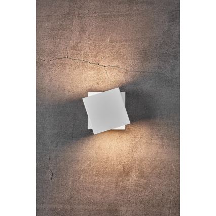 Nordlux - LED dæmpbar udendørs væglampe TURN LED/13,8W/230V IP54 hvid